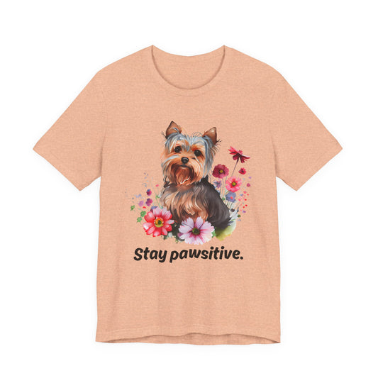 Stay Pawsitive Dog Lover Tee
