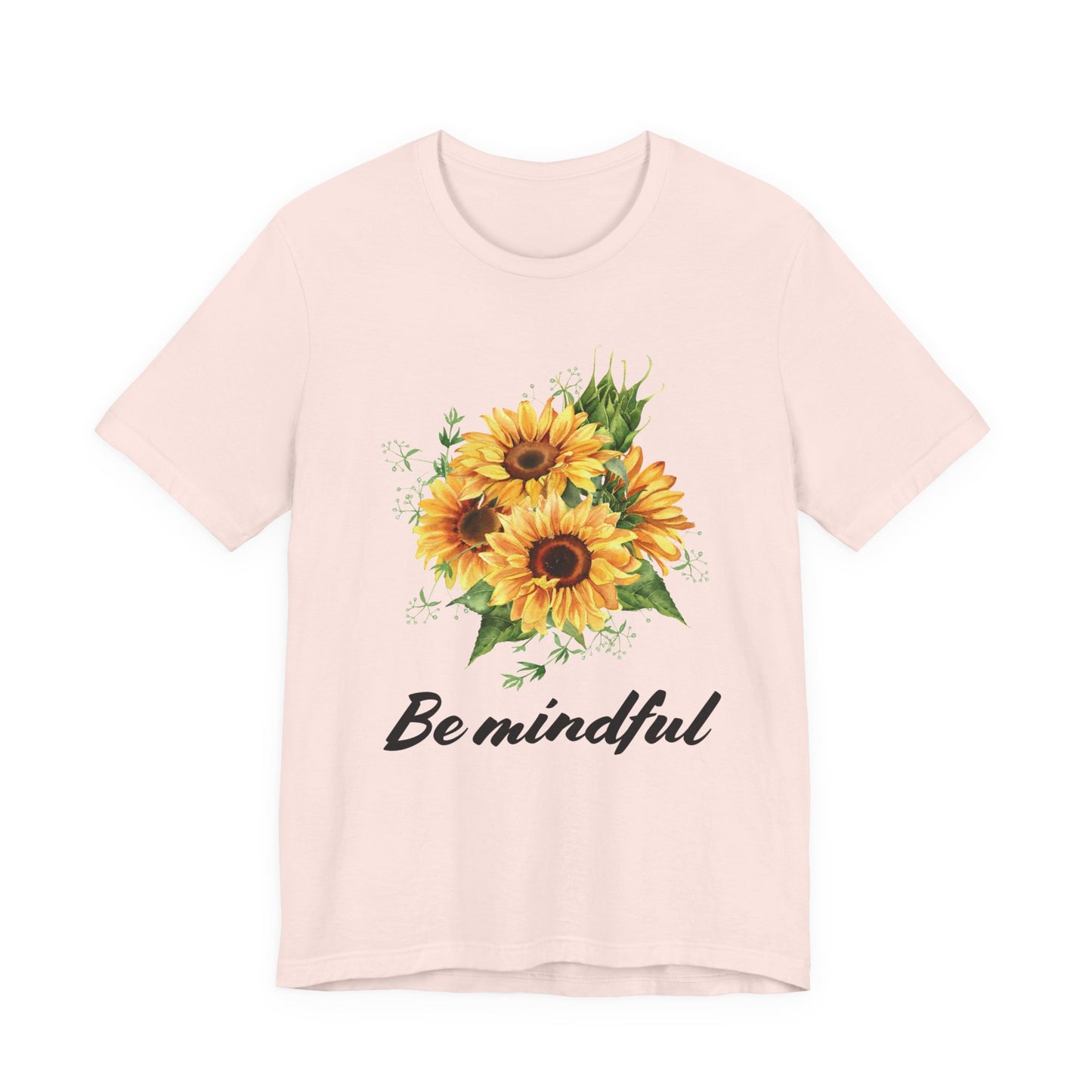 Be Mindful Sunflower Tee