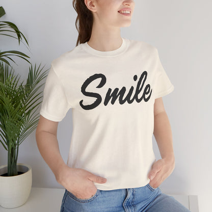 SMILE Simple Text Tee