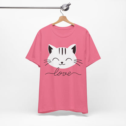 Cat Love Minimalist Tee