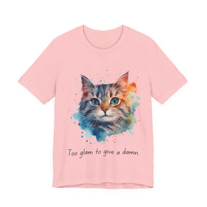 Watercolor Cat Tee