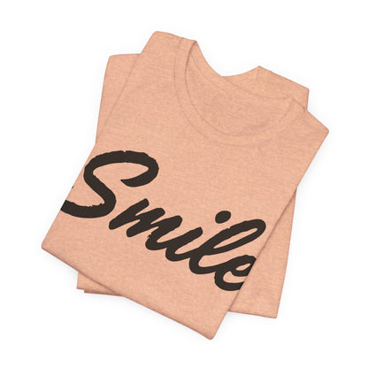 SMILE Simple Text Tee