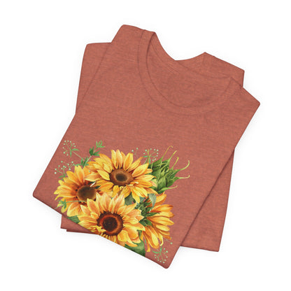 Be Mindful Sunflower Tee