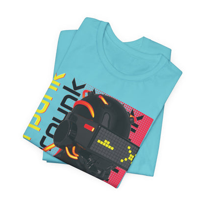 Cyberpunk Glitch Head Tee