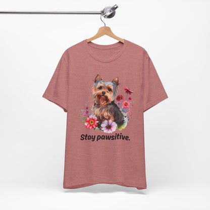 Stay Pawsitive Dog Lover Tee