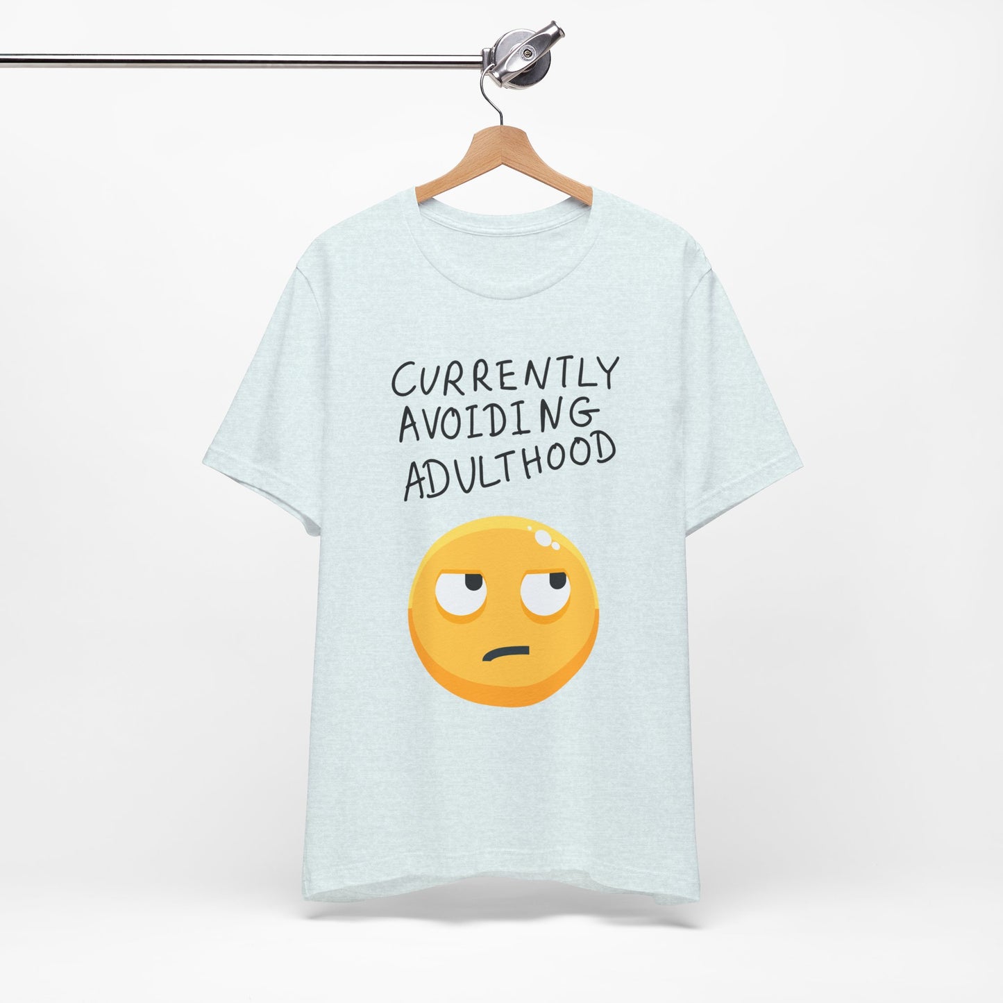 Avoiding Adulthood Emoji Tee