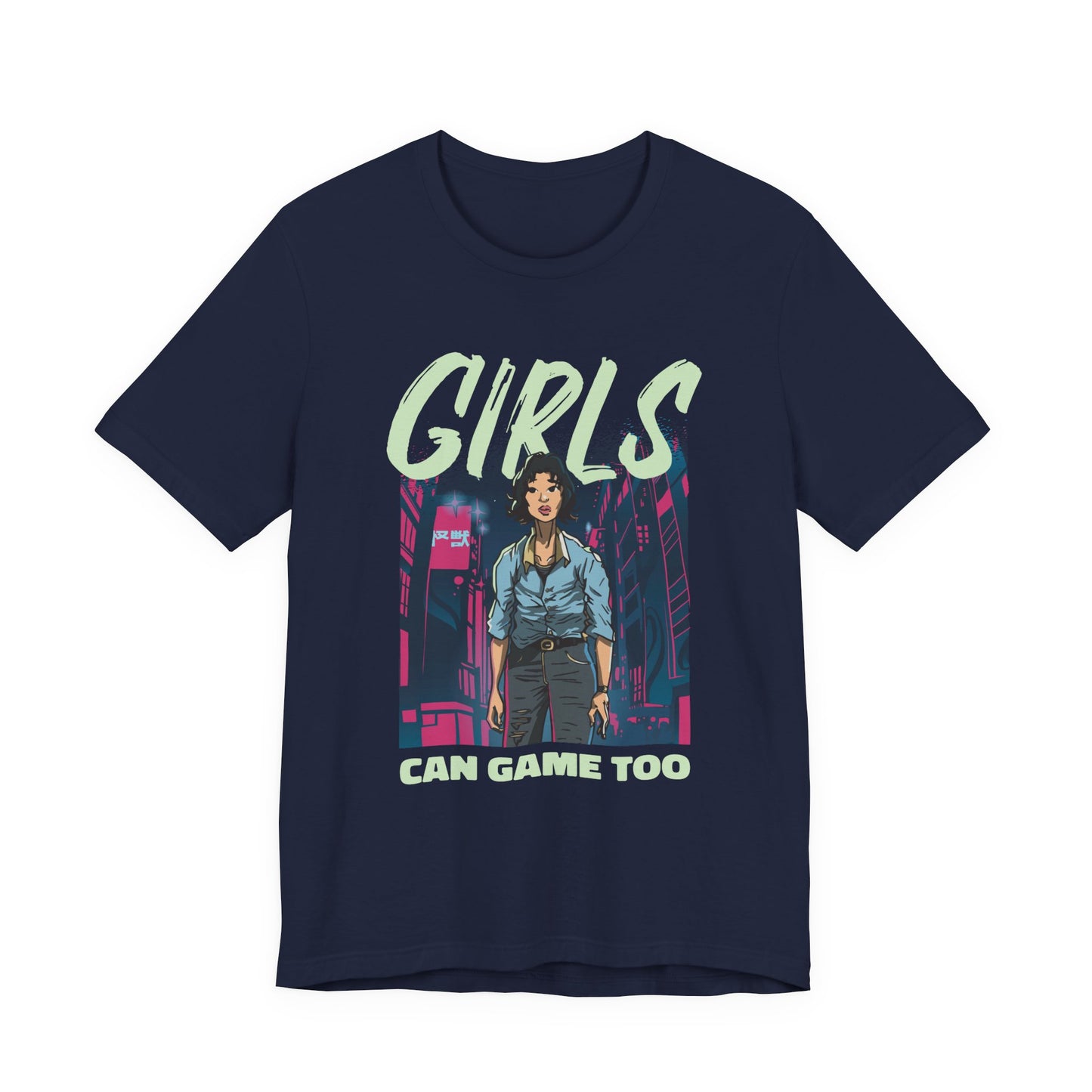 Girls Can Game Too Tee