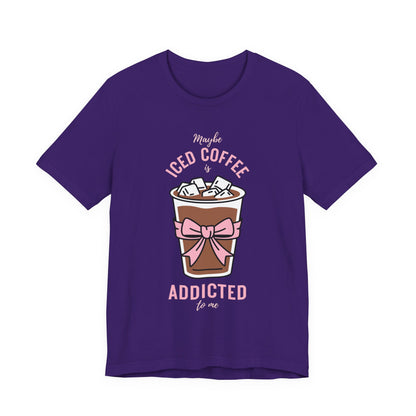 Iced Coffee Addict Tee