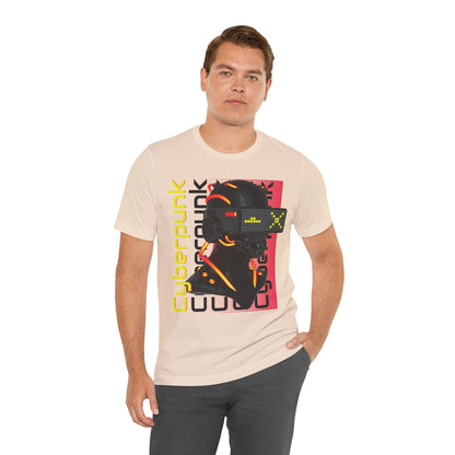 Cyberpunk Glitch Head Tee