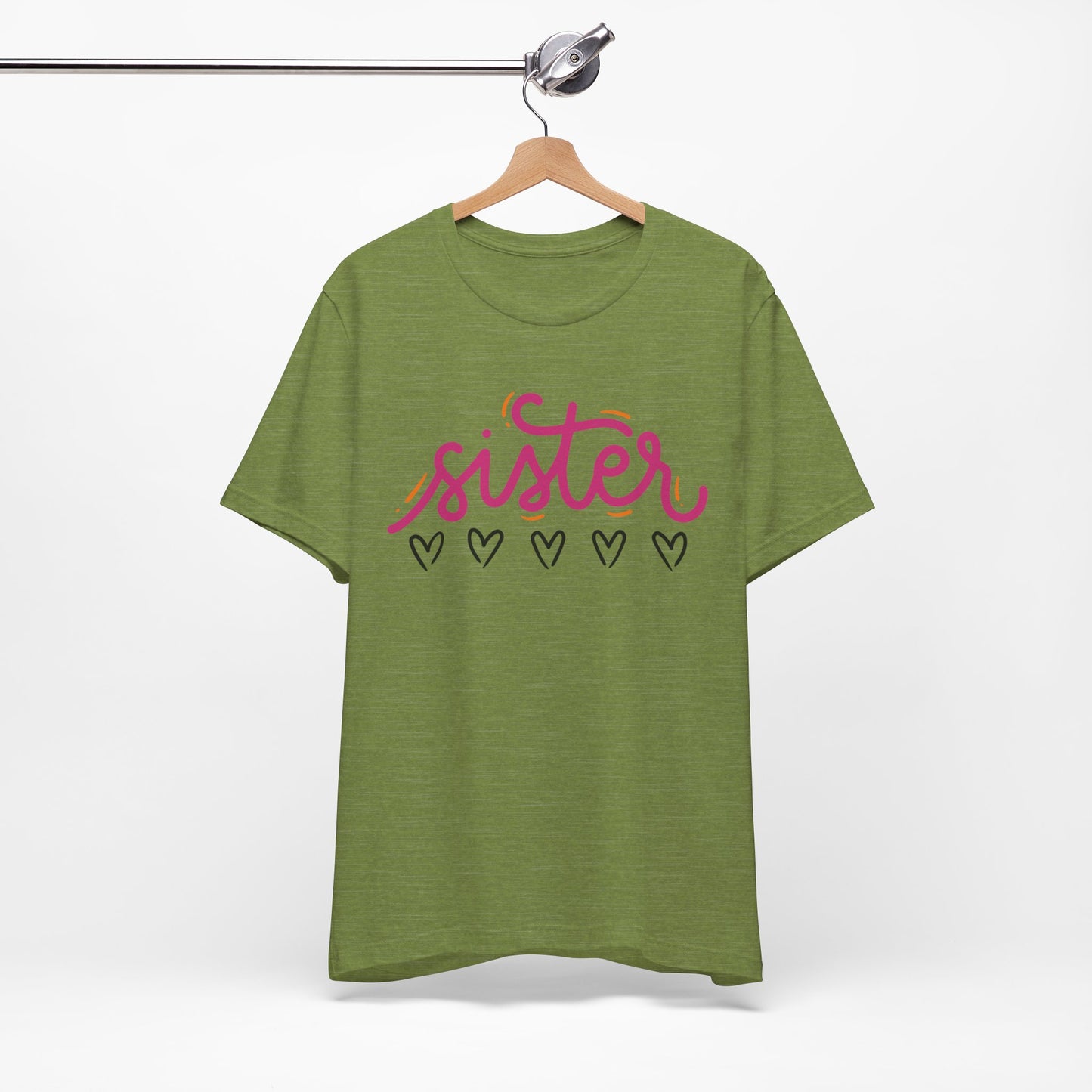 Sister Love Hearts Tee