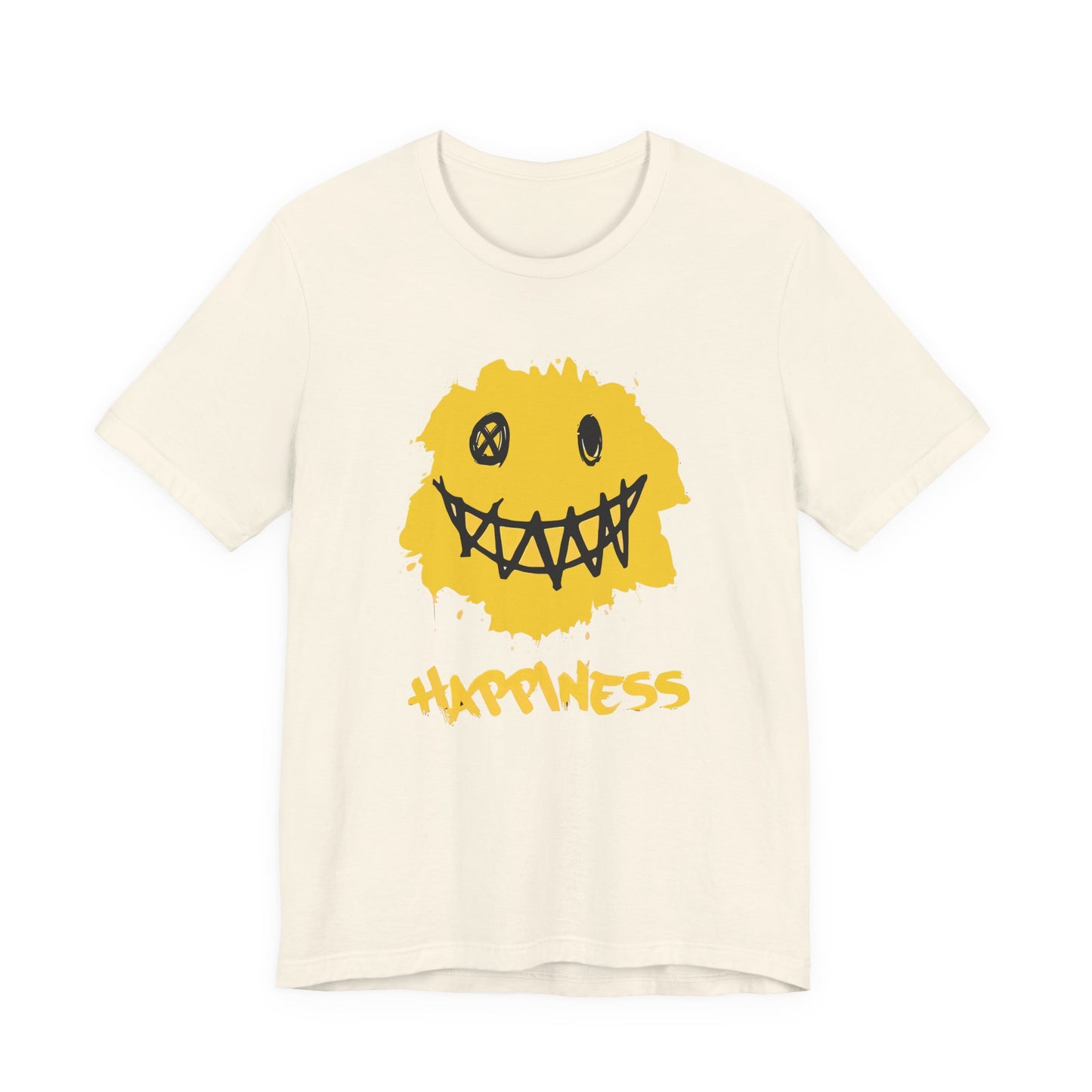 Grungy Happiness Smiley Tee