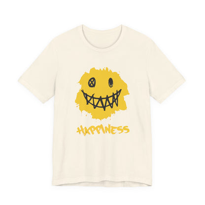 Grungy Happiness Smiley Tee