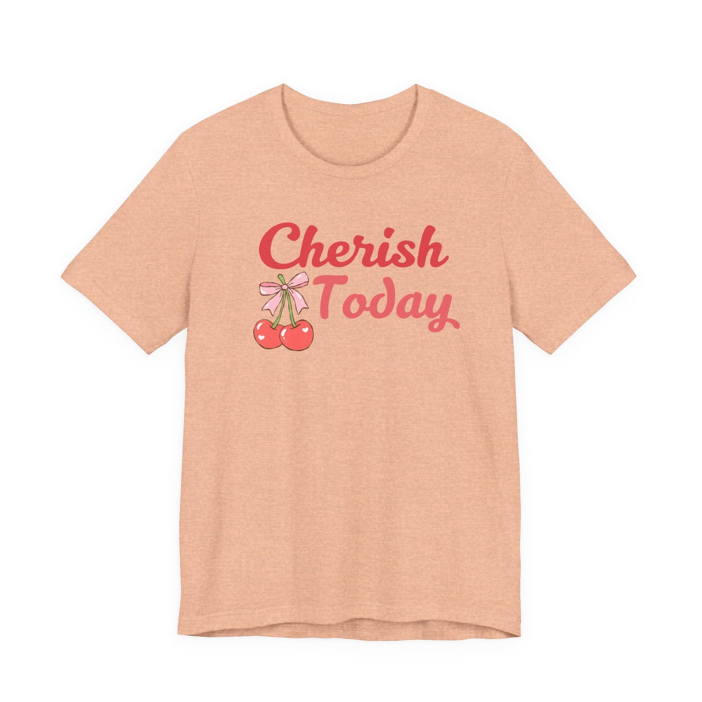 Cherish Today Cherry Bow Tee