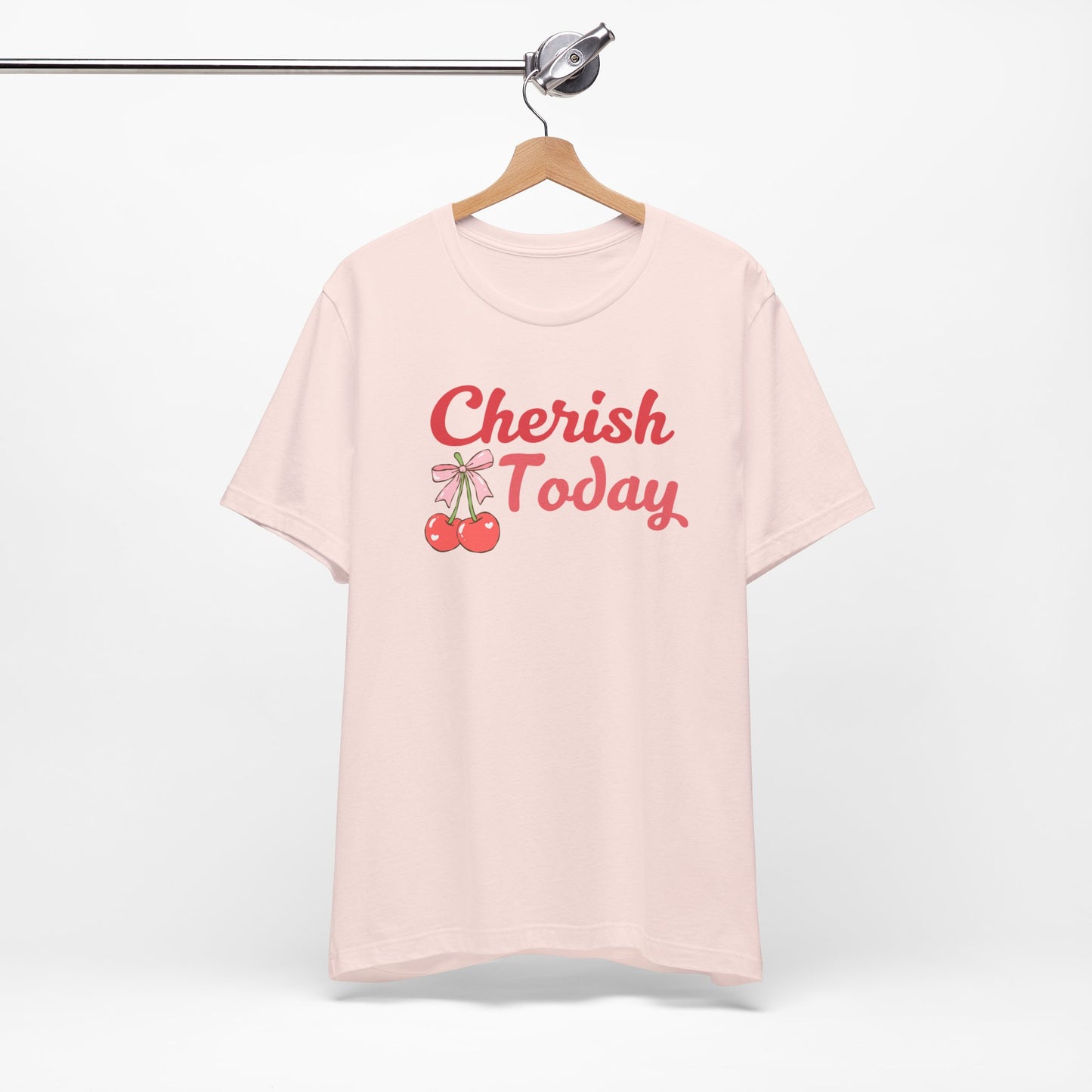 Cherish Today Cherry Bow Tee