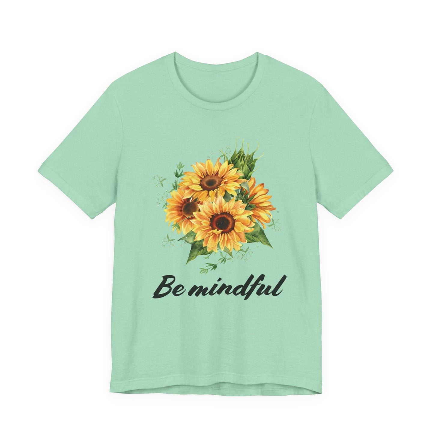 Be Mindful Sunflower Tee
