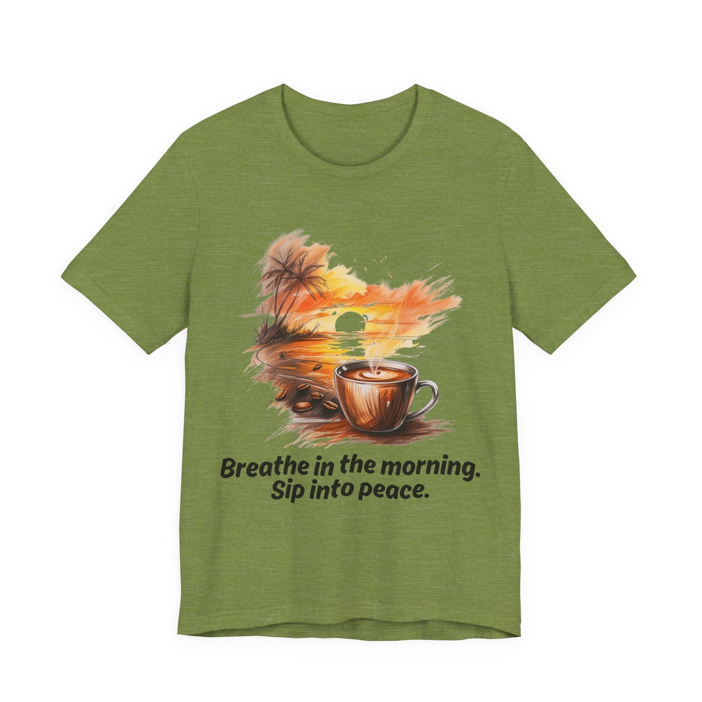 Morning Peace Coffee Tee