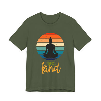 Be Kind Yoga Sunset Tee