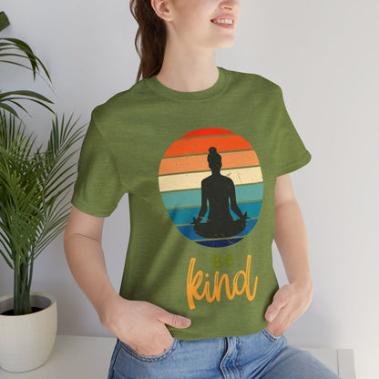 Be Kind Yoga Sunset Tee