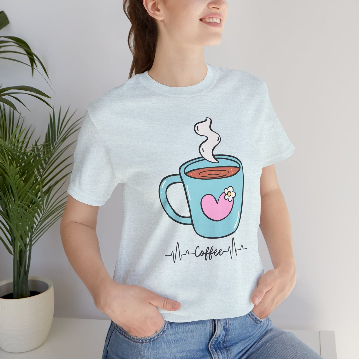 Coffee Lover's Heart Tee