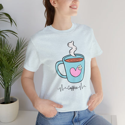 Coffee Lover's Heart Tee