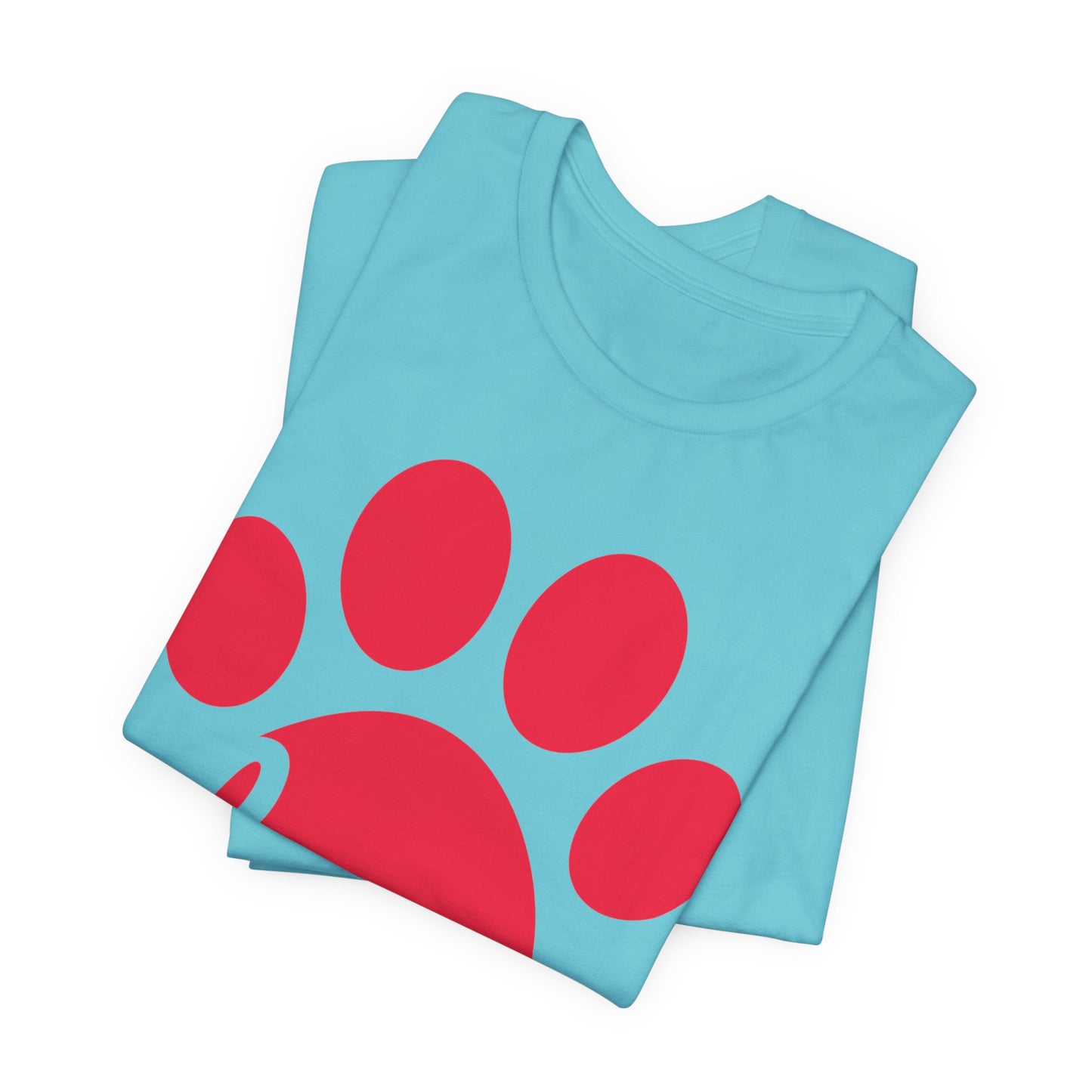 Love Paw Print Jersey Tee