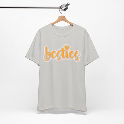 Besties Heart Script Tee