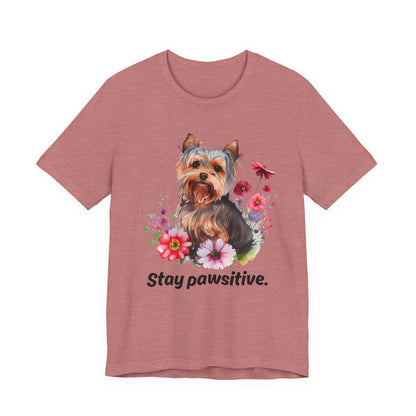 Stay Pawsitive Dog Lover Tee