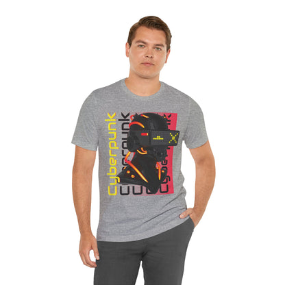 Cyberpunk Glitch Head Tee