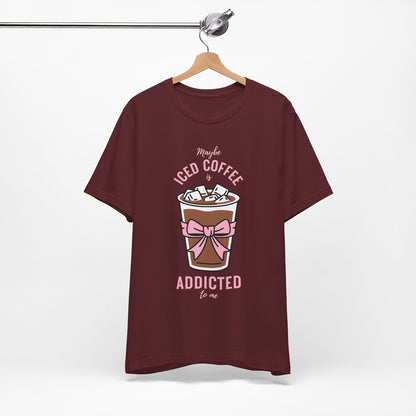 Iced Coffee Addict Tee