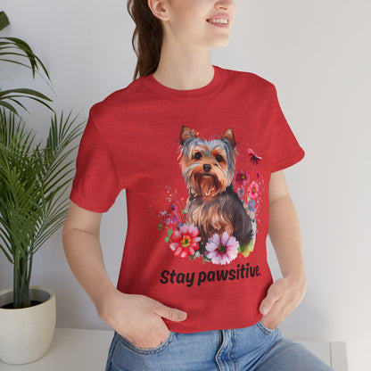 Stay Pawsitive Dog Lover Tee