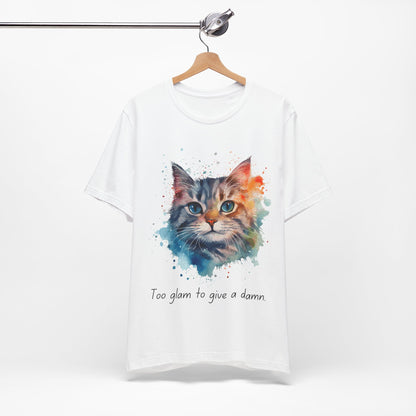 Watercolor Cat Tee