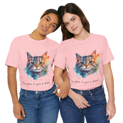 Watercolor Cat Tee