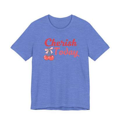 Cherish Today Cherry Bow Tee