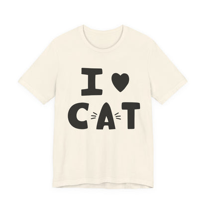 I Love Cat Tee