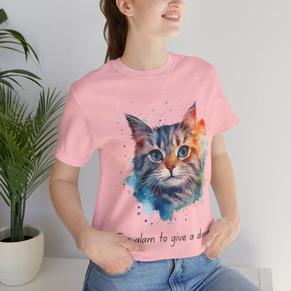 Watercolor Cat Tee