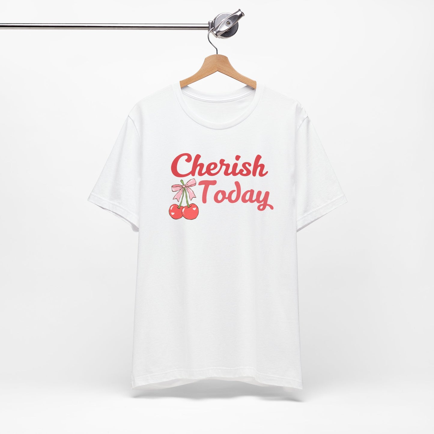 Cherish Today Cherry Bow Tee