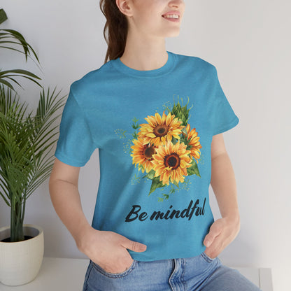 Be Mindful Sunflower Tee