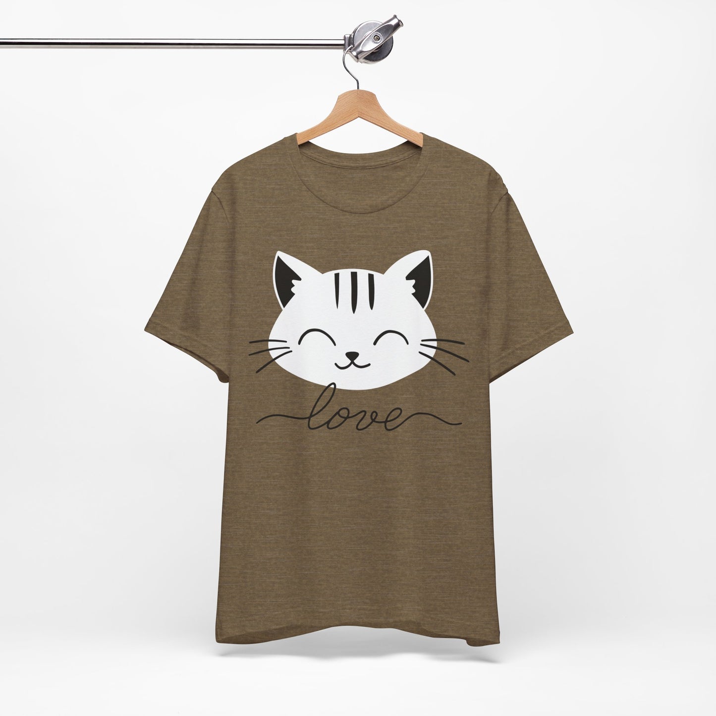 Cat Love Minimalist Tee