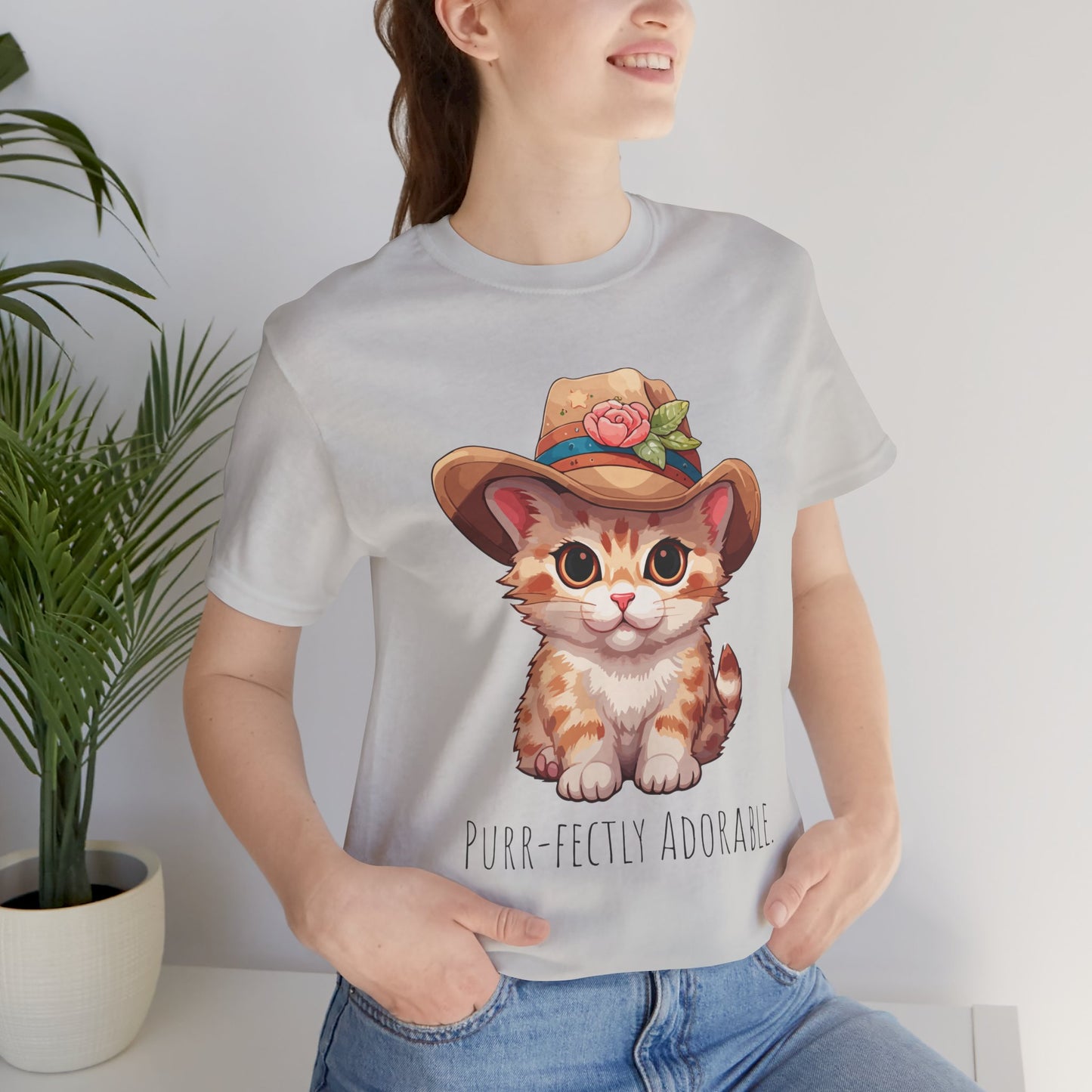 Cute Cat Graphic Tee