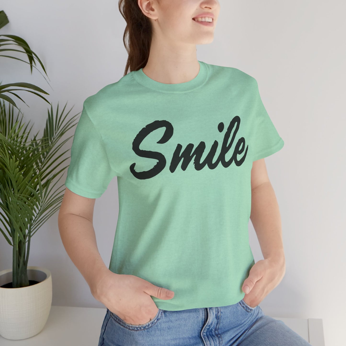 SMILE Simple Text Tee