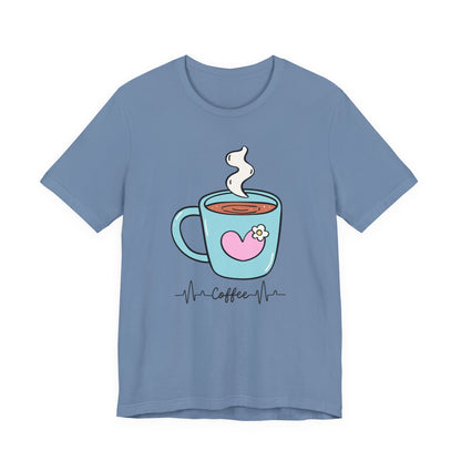 Coffee Lover's Heart Tee