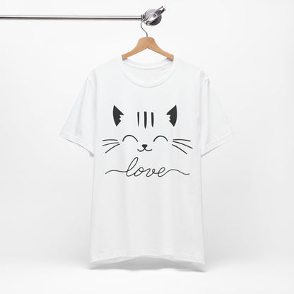 Cat Love Minimalist Tee