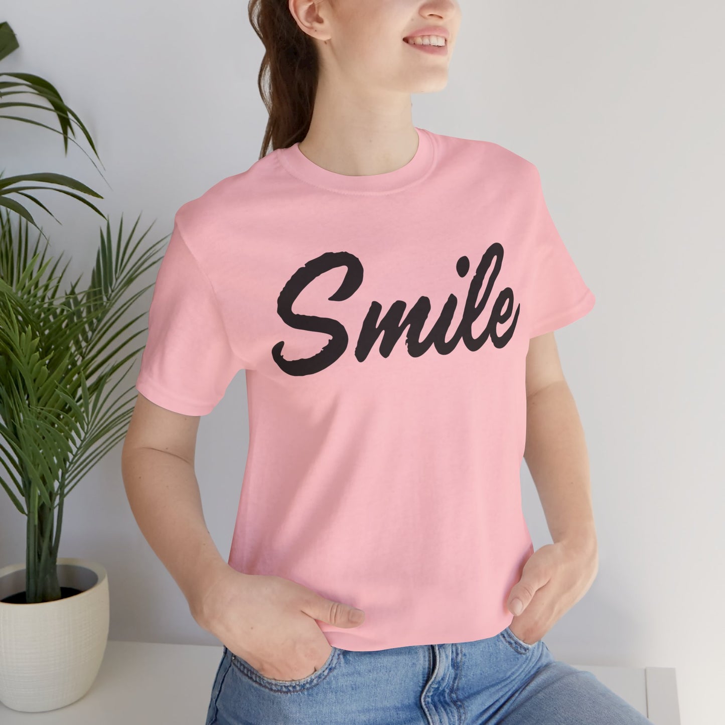 SMILE Simple Text Tee