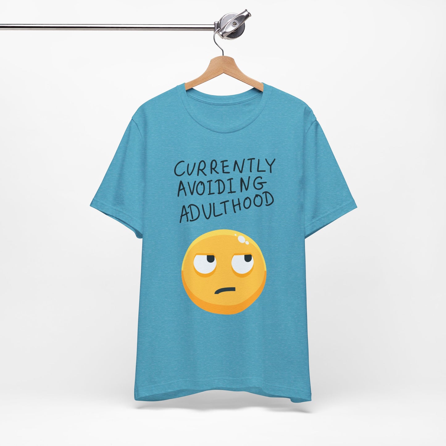 Avoiding Adulthood Emoji Tee