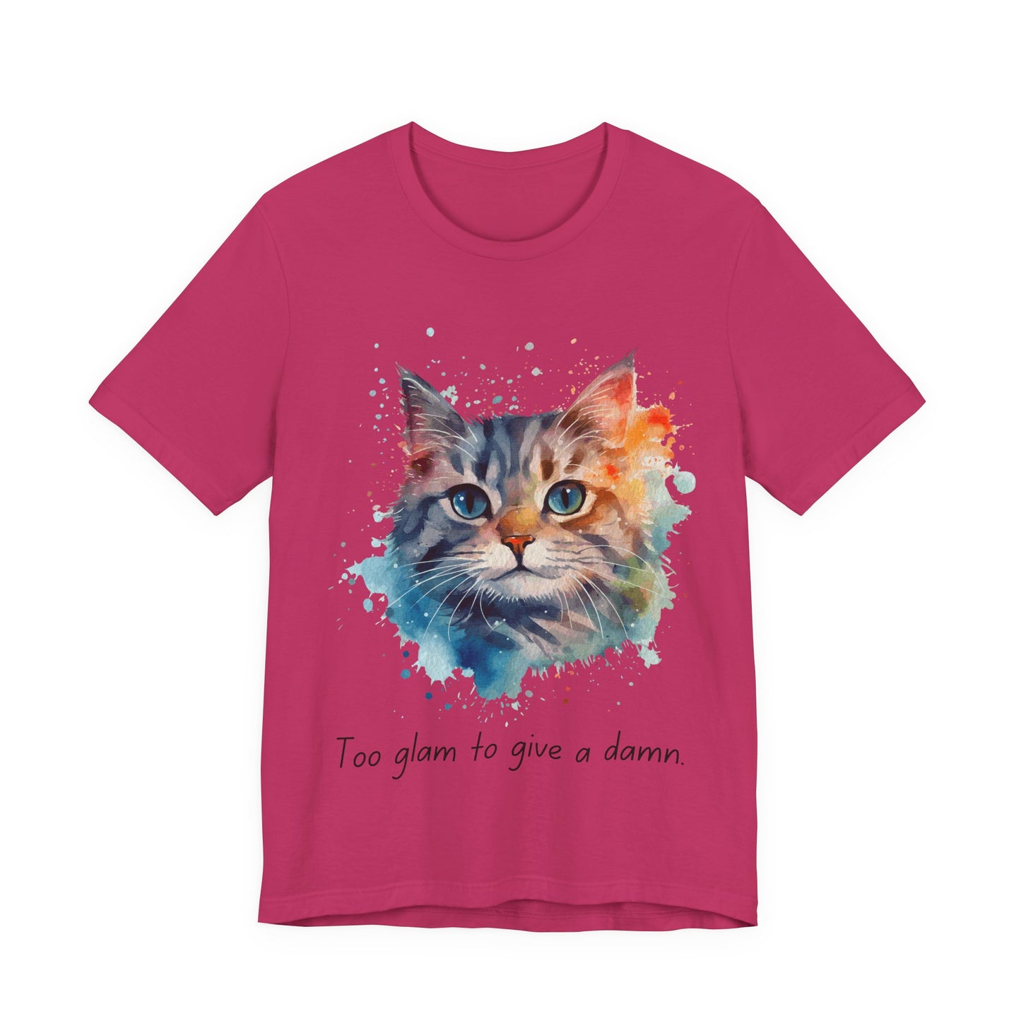 Watercolor Cat Tee