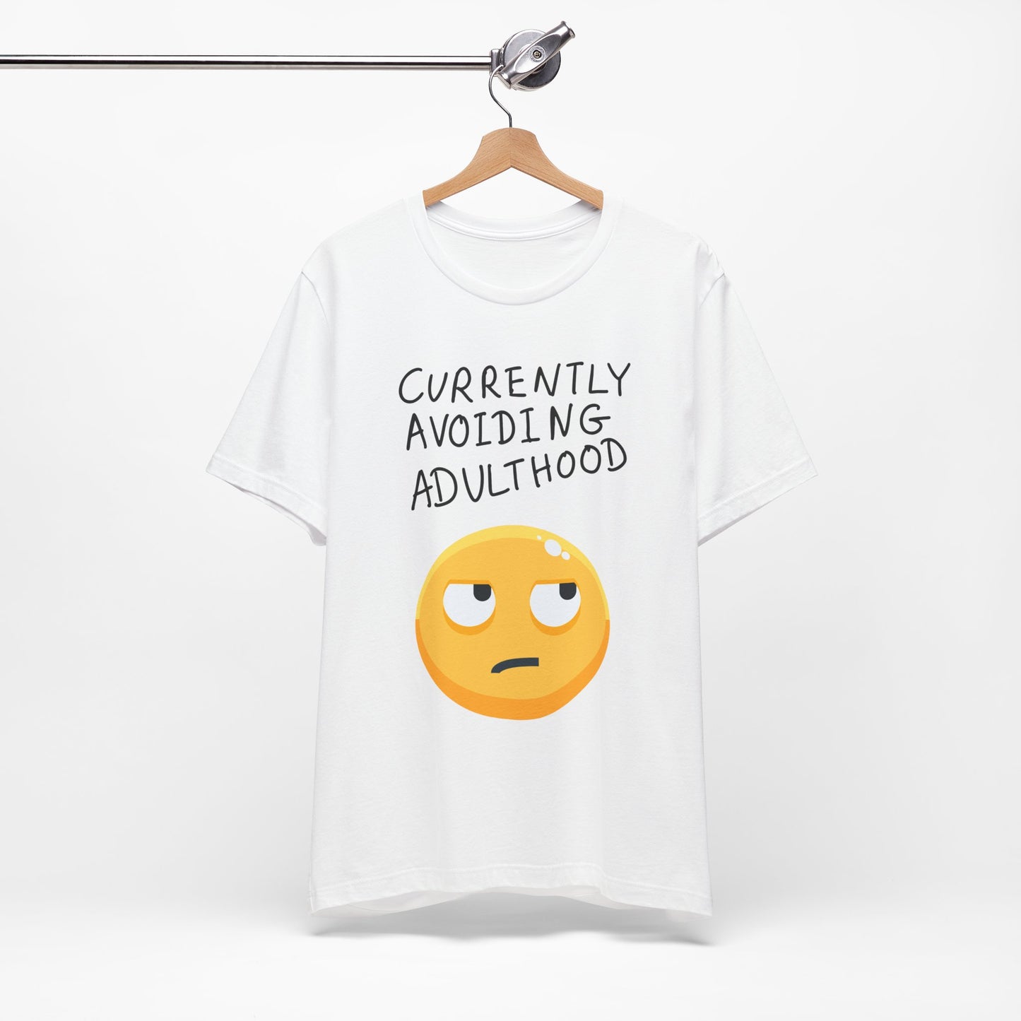 Avoiding Adulthood Emoji Tee