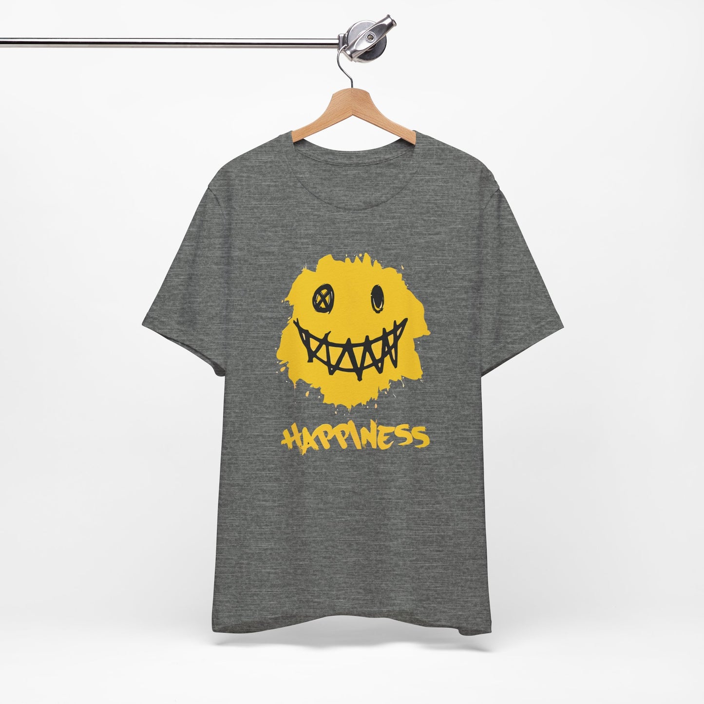 Grungy Happiness Smiley Tee