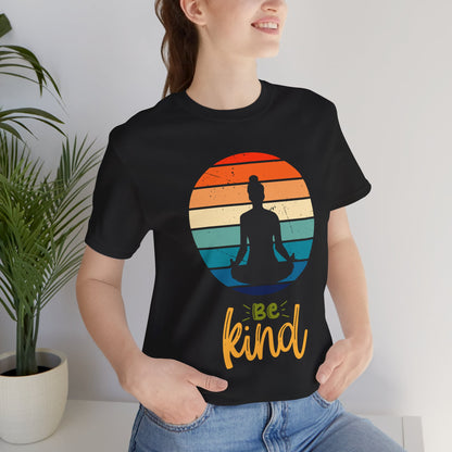 Be Kind Yoga Sunset Tee
