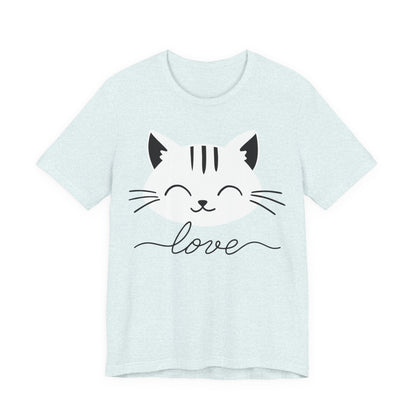 Cat Love Minimalist Tee