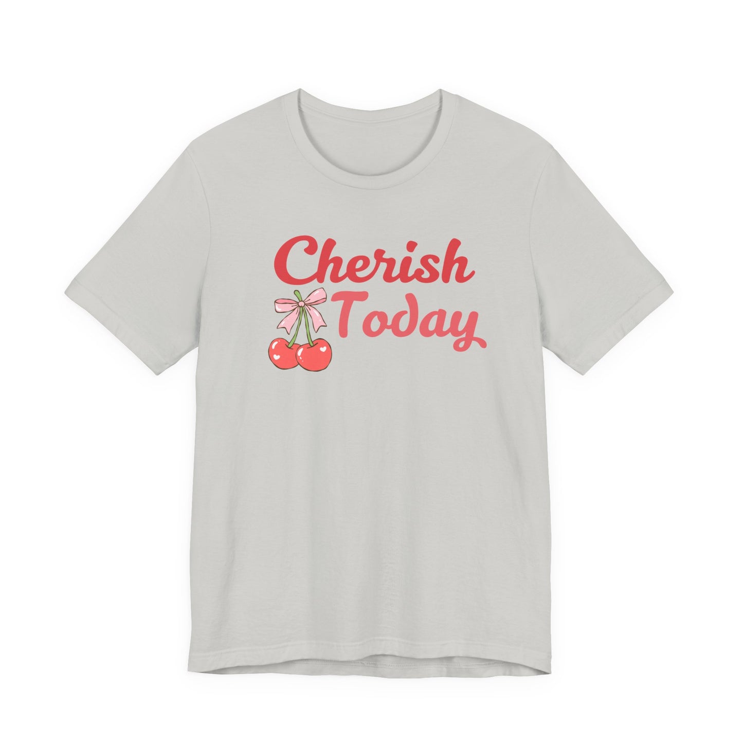 Cherish Today Cherry Bow Tee